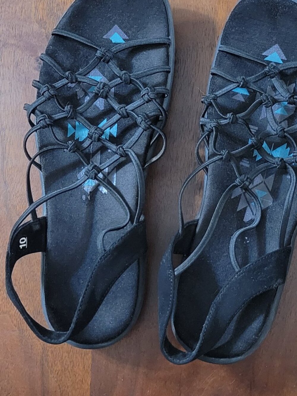 Skechers Reggae Slim-Forget Me Knot Sandals - Size 10 - Picture 6 of 7